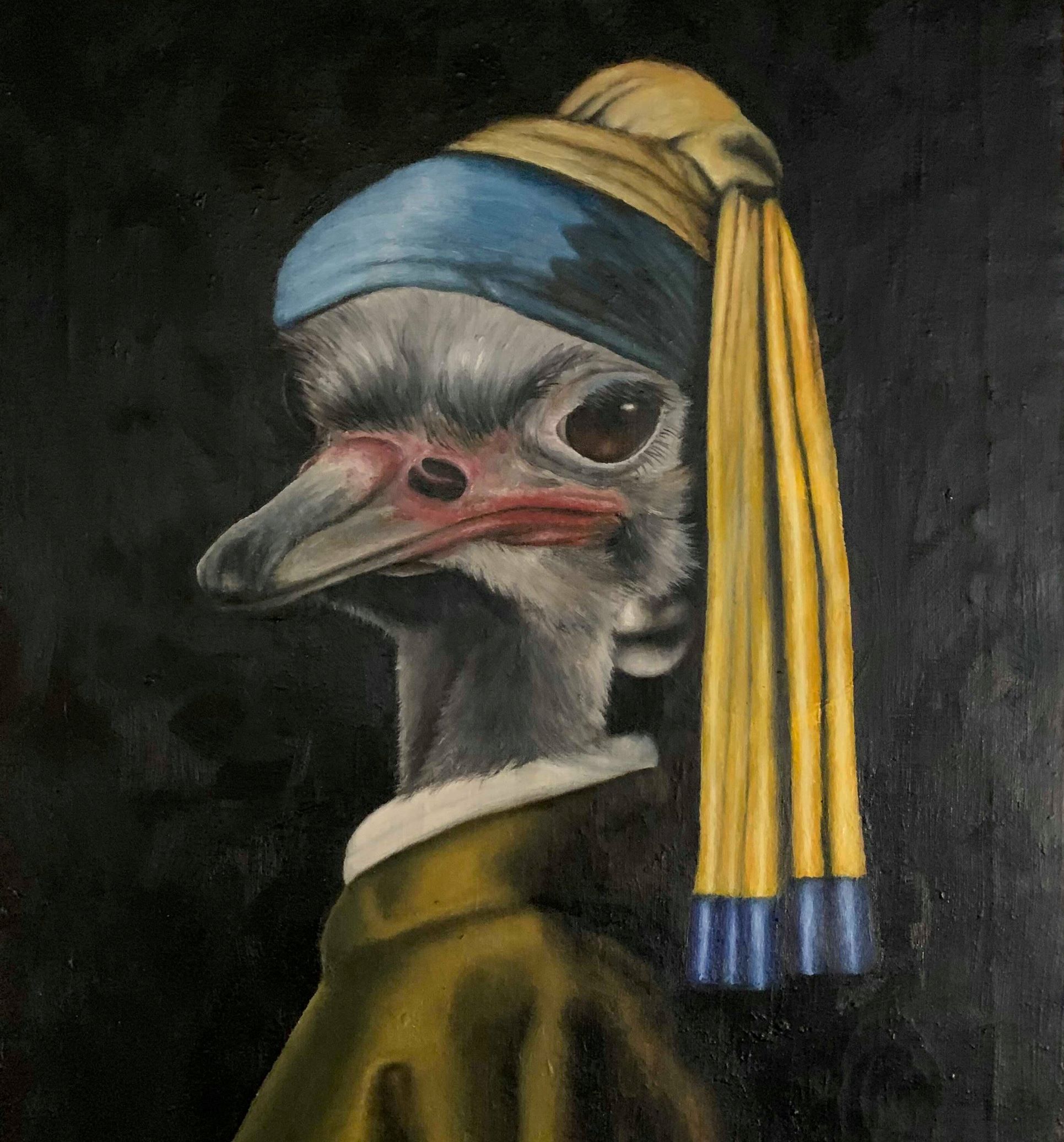 painted ostrich